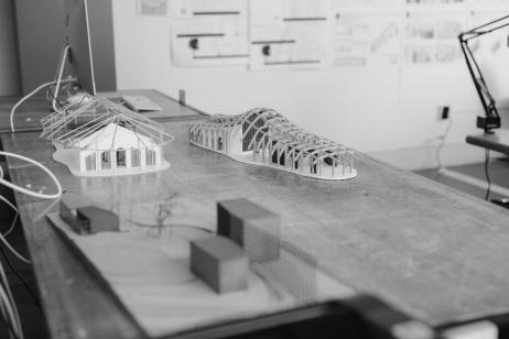 Model of a building